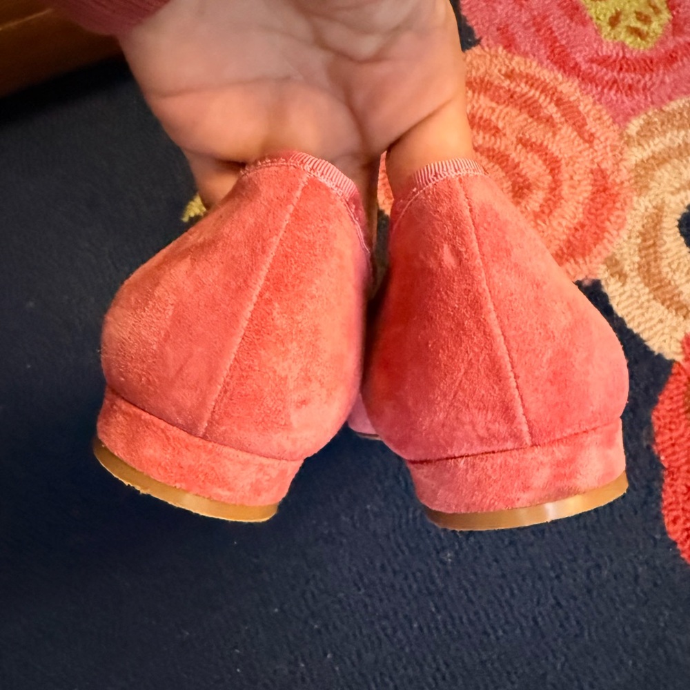 Doen Odette Ballet Flat in Dusty Pink - Picture 5 of 10